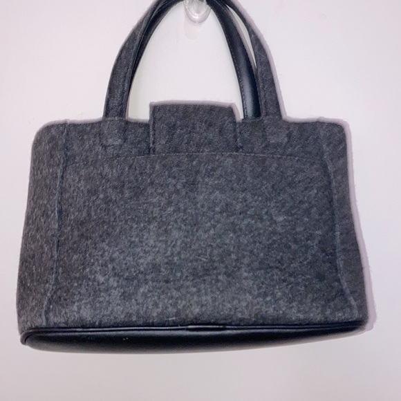 Coach • Charcoal Grey Wool with Black Accents - Picture 2 of 12